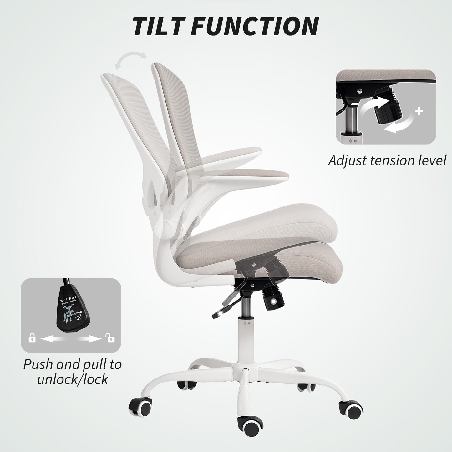 Chaise de bureau ergonomique mailles 4D lombaires