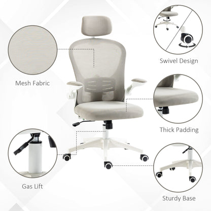 Chaise de bureau ergonomique avec support lombaire 4D