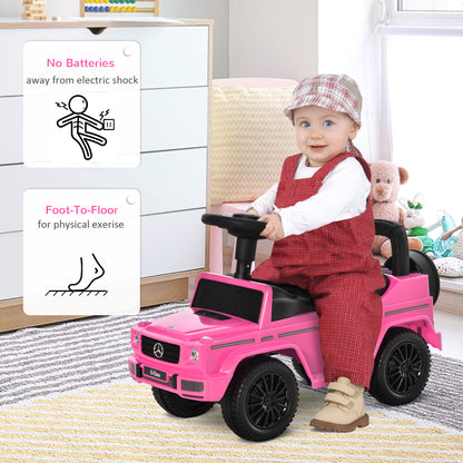 Voiture porteur Mercedes-Benz G350 pied-au-sol pour enfants