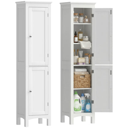 Armoire salle de bain haute rangement ajustable