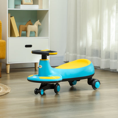 Voiture tortillante pour enfants avec lumières et musique