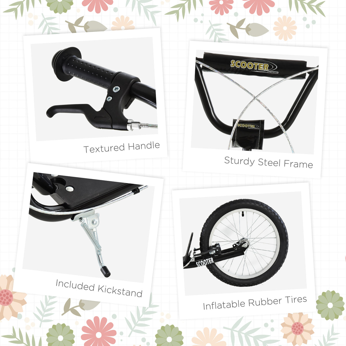 Trottinette pour enfants de 5 ans et plus