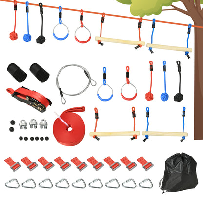Ensemble parcours ninja pour enfants — Lot de 30