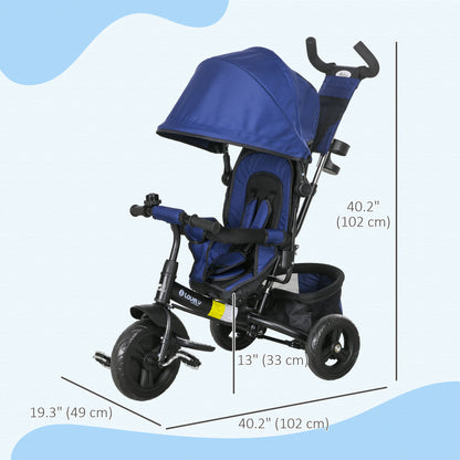 Tricycle évolutif 6 en 1 pour tout-petits 1-5 ans