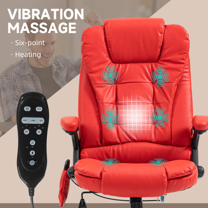 Chaise de bureau massante chauffante inclinable haute
