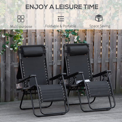Chaise longue zéro gravité pliable avec auvent