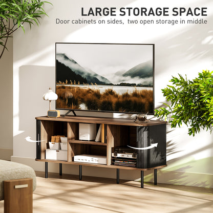 Meuble TV avec rangement pour télé jusqu'à 55 po