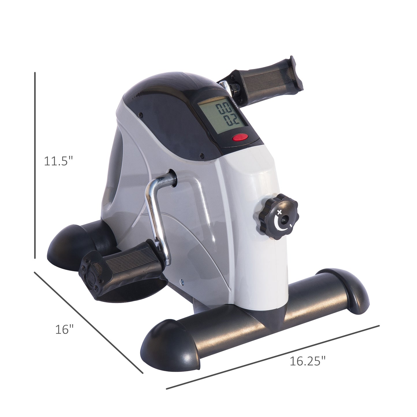 Vélo pédales compact avec écran LCD