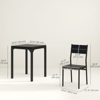 Ensemble salle à manger 3 pièces pour petits espaces