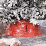 Collier pour arbre de Noël rond en métal