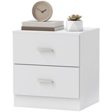 Table de chevet moderne 2 tiroirs