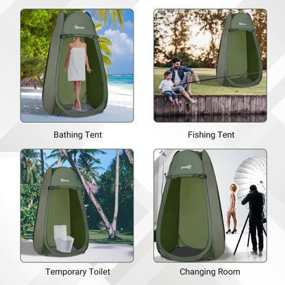 Tente de douche escamotable portable pour camping