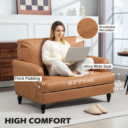 Fauteuil d'appoint moderne en tissu