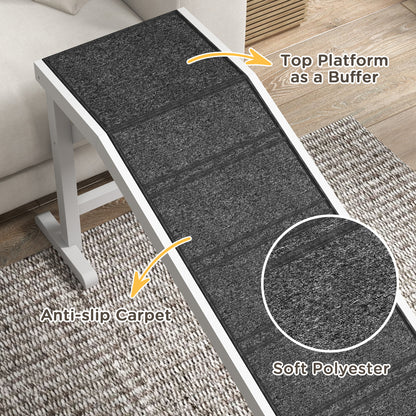 Rampe pour animaux bois de pin antidérapante