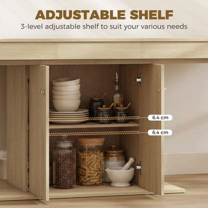 Table à manger extensible avec rangement