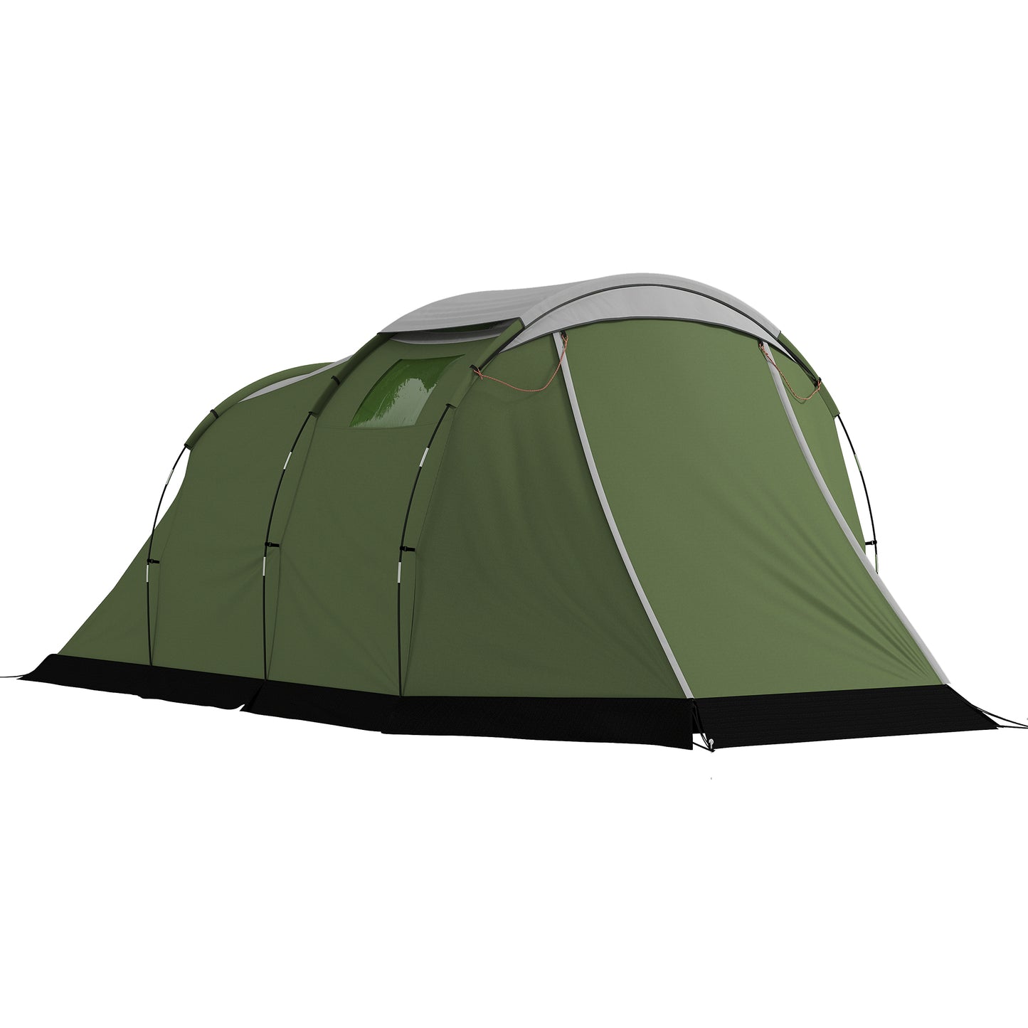 Tente tunnel deux pièces 3-4 personnes imperméable