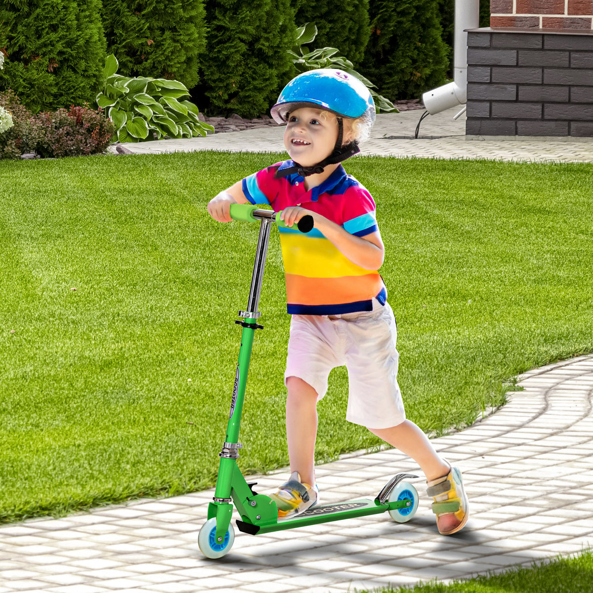 Trottinette des neiges pliable 2 en 1