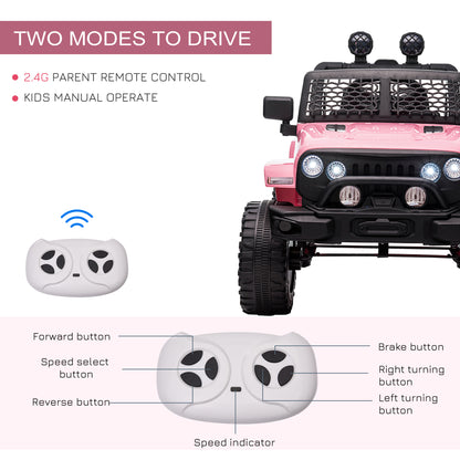 Auto électrique enfant télécommande parentale 12V