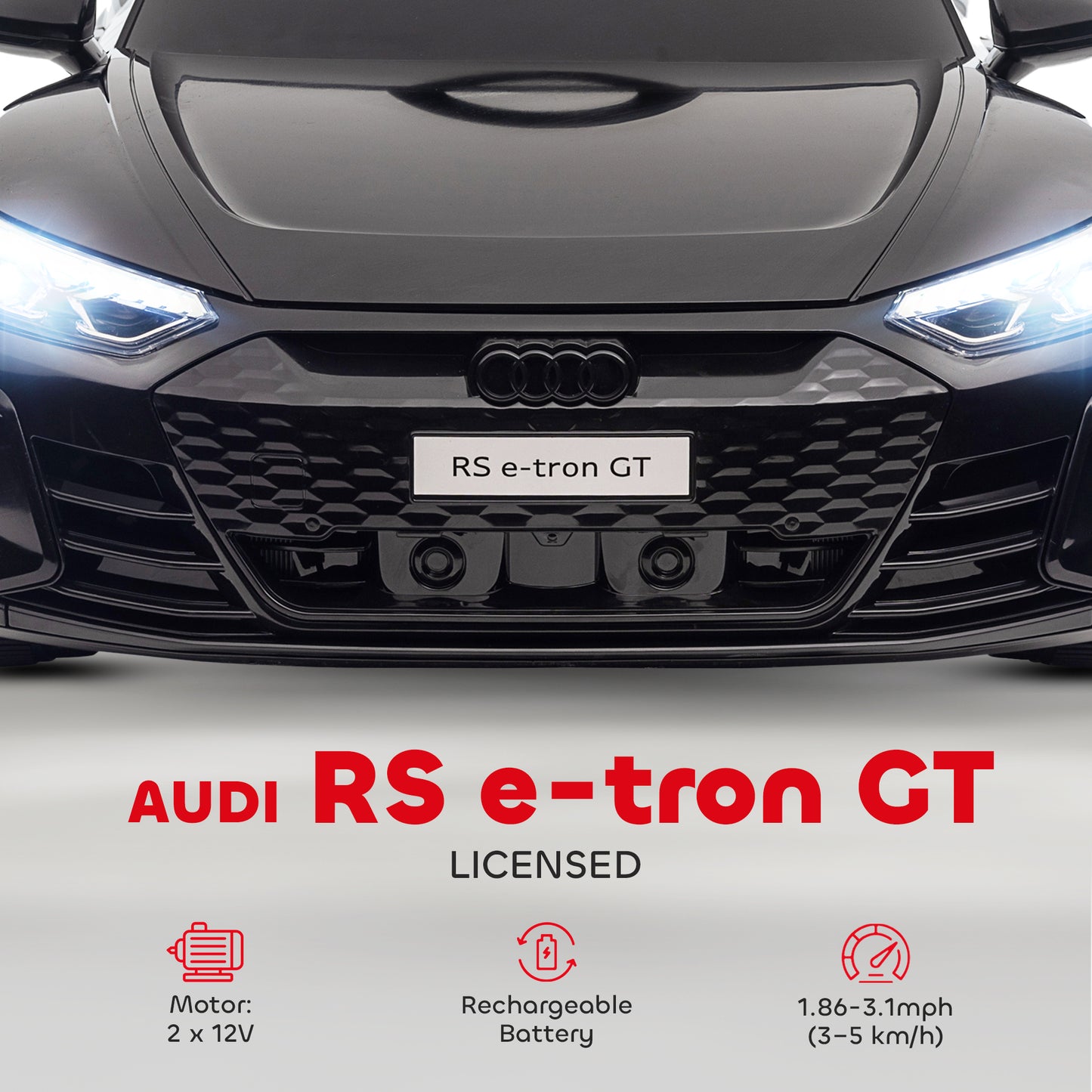 Voiture électrique enfant Audi RS e-tron GT 12V