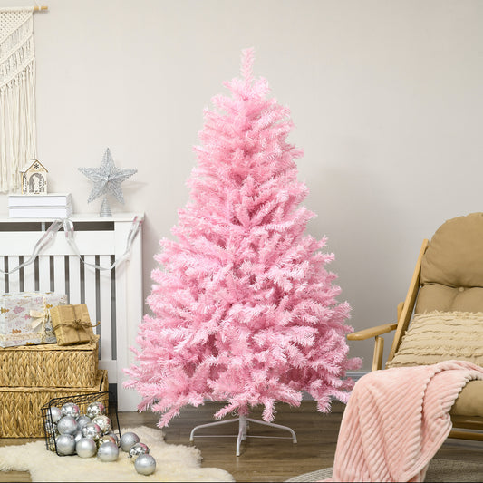 Arbre de Noël artificiel rose