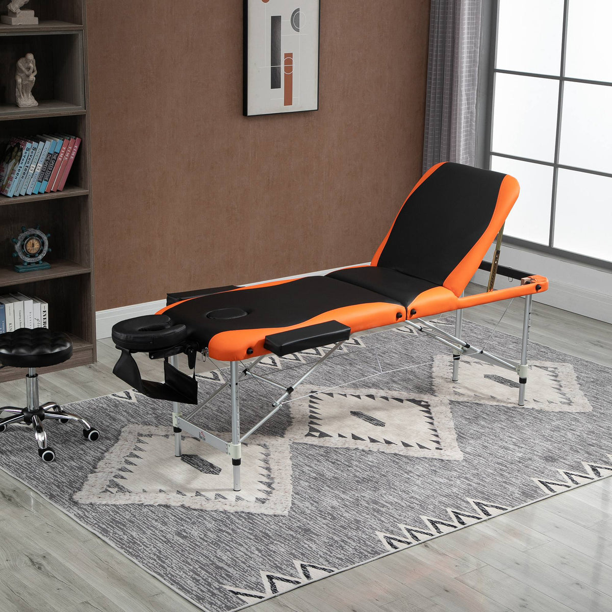 Table de massage professionnelle pliable en aluminium