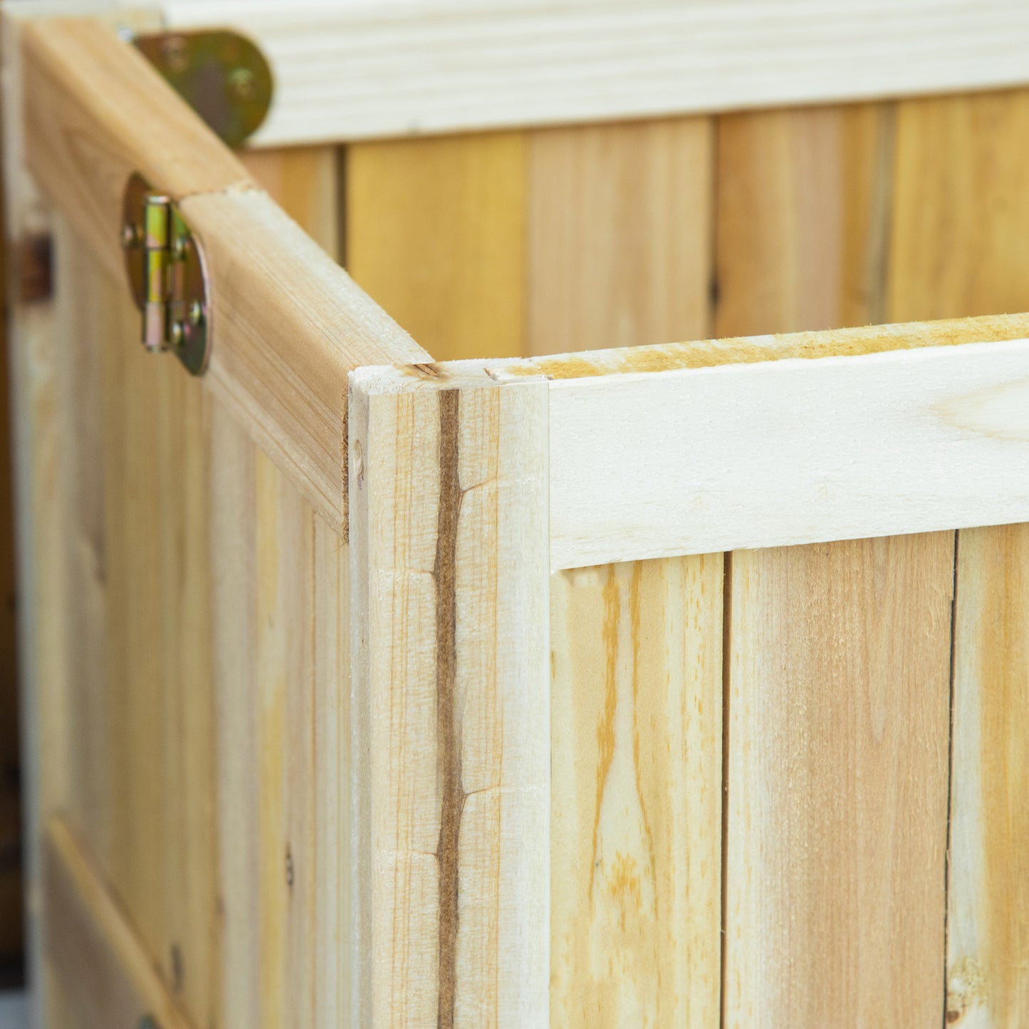 Bac de jardinage surélevé pliable en bois