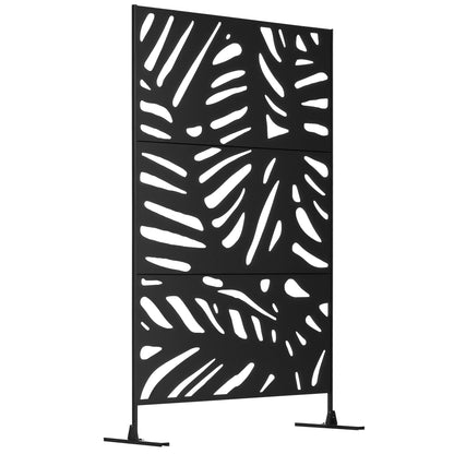 Outsunny Privacy Screen - Willow Style Outdoor Decorative Panel