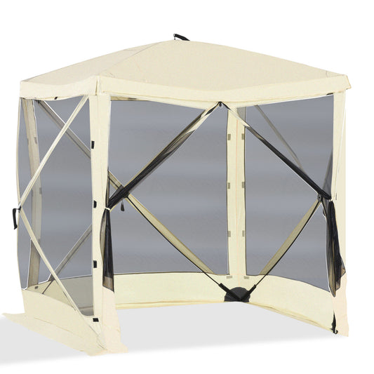 Tente abri moustiquaire pliable 3-4 personnes avec sac transport