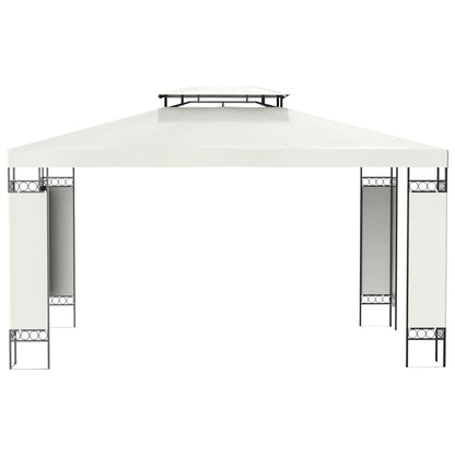 Gazebo extérieur double toit 305 x 396 cm