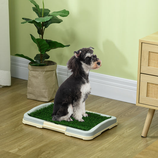 Tapis d'apprentissage pour chiot gazon artificiel