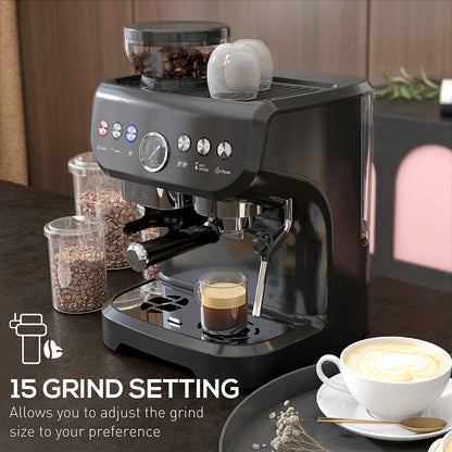 Machine à espresso 15 bars avec mousseur de lait