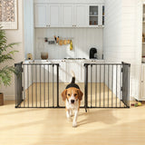 Parc pour chien pliable intérieur avec porte
