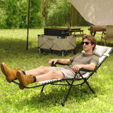 Chaise longue zéro gravité 5 positions pliante