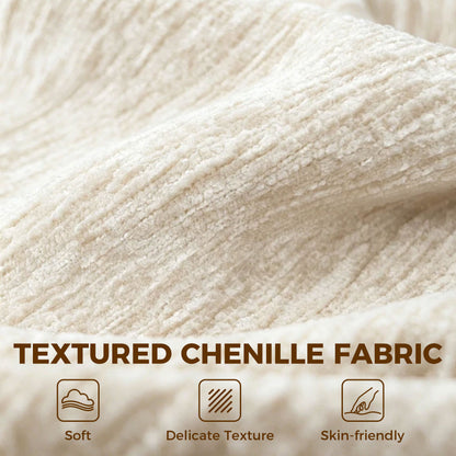 Sofa 3 places nuage en chenille avec ressorts ensachés