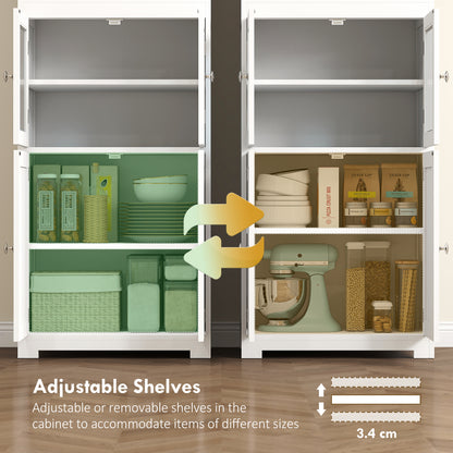 Cabinet de cuisine avec buffet et huche