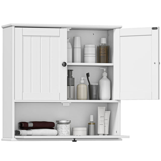 Armoire murale de salle de bain style fermette