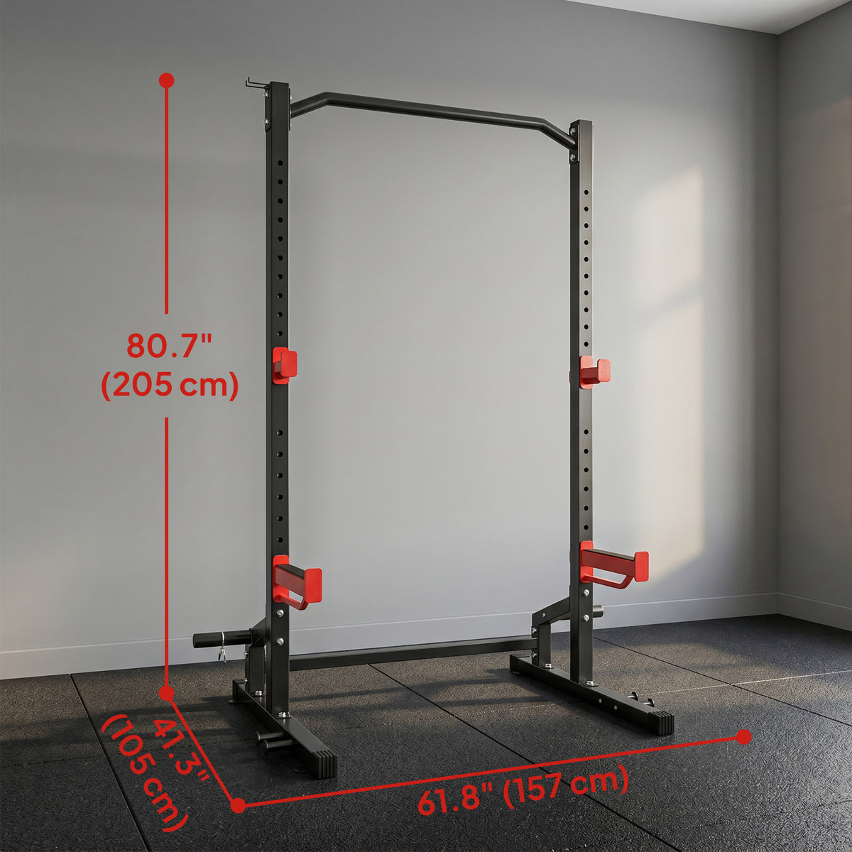 Cage de musculation robuste pour entraînement à domicile