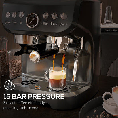 Machine à espresso 15 bars avec mousseur de lait