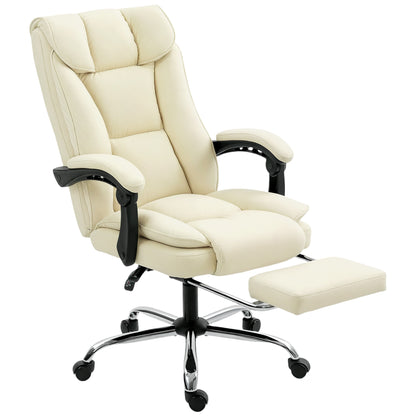 Chaise de bureau ergonomique avec repose-pieds