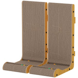 Griffoir d'angle pour chat avec balles — Lot de 2