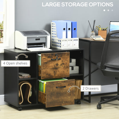 Caisson de bureau mobile et verrouillable