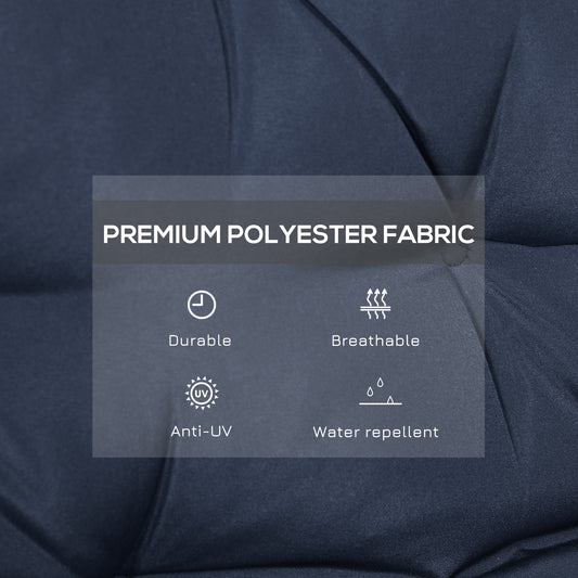 Coussin balançoire 2 places avec dossier pour banc