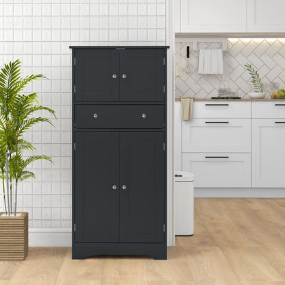 Armoire de cuisine moderne avec portes et tiroir