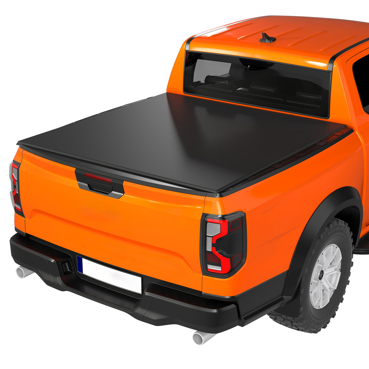 Couvre-caisse souple repliable pour camion 180 x 177 cm