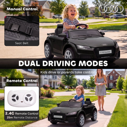 Voiture électrique pour enfants TT RS 12 V télécommandée