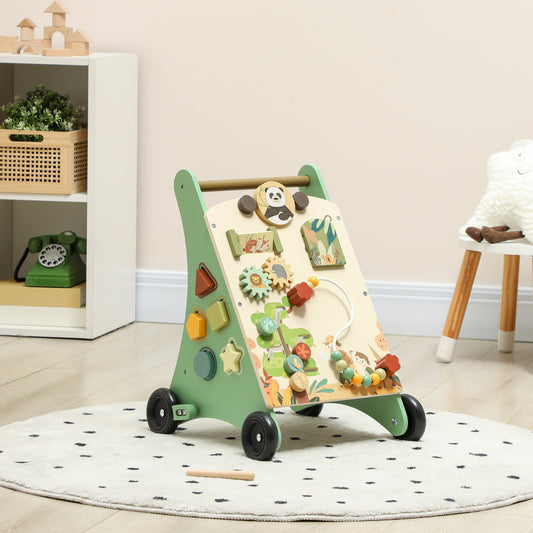 Marchette pour bébé en bois avec centre d'activités