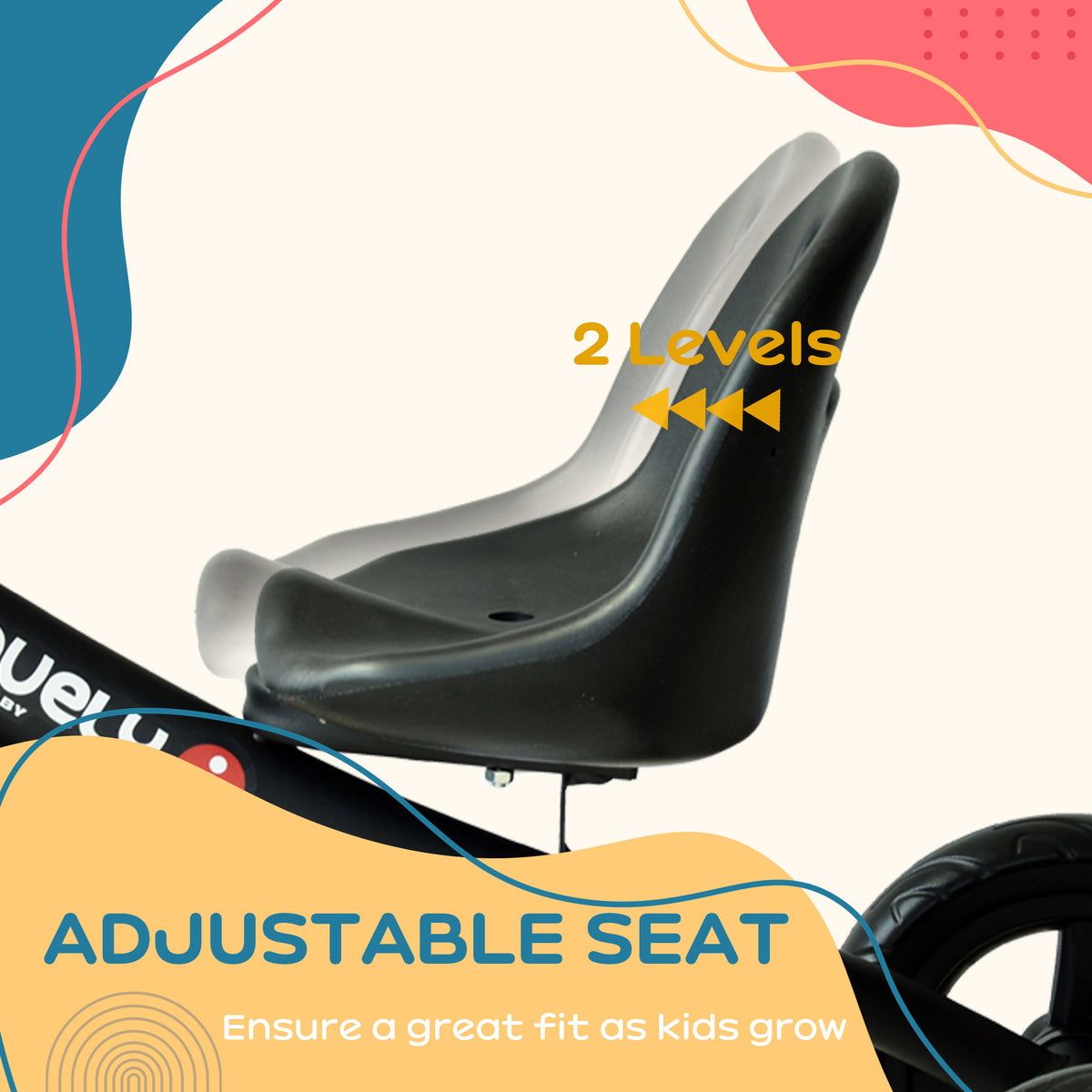 Tricycle pour enfants en acier