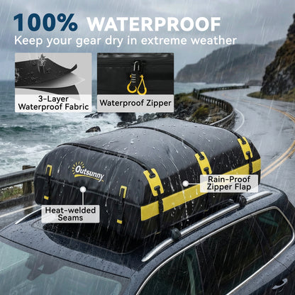 Sac de toit imperméable 600 L capacité