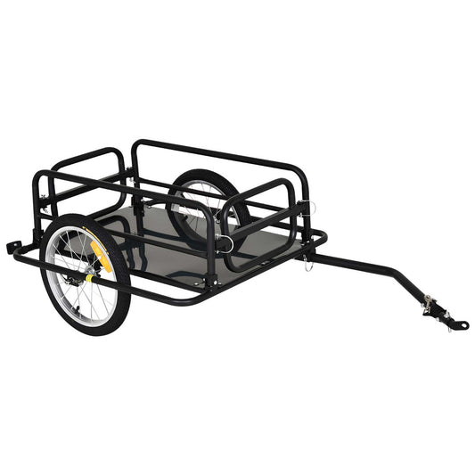 Remorque vélo cargo pliable en acier