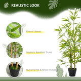 Arbre de bambou artificiel 4 pi